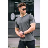 Madmext T-Shirt - Gray - Fitted Cene