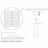  solarna led ulicna svetiljka LD-SGL-20W Cene