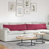  Jastučići za sofu 2 pcs Vinska crvena 145 x 40 cm | shoptok.hr