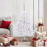  Umjetno božićno drvce s nogom Bijela 120 cm PVC i čelik | shoptok.hr