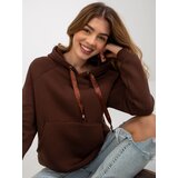 Och Bella Sweatshirt-TW-BL-BL-1003.95P-dark brown | ePonuda.com