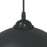 vidaXL Obesek Svetilke 2 kosa Nastavljiva višina E27 Črna Ø 30 cm | Shoptok.si