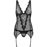 Obsessive Emperita Corset & Thong Black S/M | shoptok.hr
