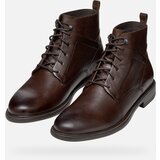 Geox Dark Brown Men's Ankle Boots Terence - Mens | shoptok.hr