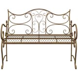  Vrtna klupa 2-Broj sjedala 114 x 56,5 x 90 cm Čelik | shoptok.hr