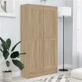 za knjige boja hrasta sonome 82,5x30,5x150 cm drveni