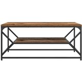  Kava Stol Staro drvo 90 x 50 x 40 cm Inženjerska drva i čelik | shoptok.hr