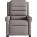  Električni masažni naslanjač taupe blago | Shoptok.si