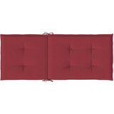  Jastuci za vrtne stolice 6 kom boja vina 120x50x3 cm od tkanine | shoptok.hr