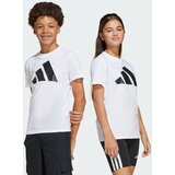 Adidas Majica za dečake J BL TEE 160, Bela