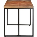 vidaXL Blagovaonski stol 140 x 70 x 76 cm masivno drvo bagrema i manga | shoptok.hr