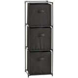 Torsten Polica za odlaganje, 35x100x35cm, Crna Cene