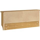  Zidna vješalica za kapute SANDNES 87x12x35 cm puno drvo bor | shoptok.hr