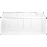  Staklenik od aluminija 362 x 190 x 195 cm 13,41 m³ | shoptok.hr