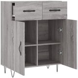  Komoda boja hrasta sonome 69,5 x 34 x 90 cm konstruirano drvo | shoptok.hr