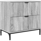  Noćni ormarić s ladicama Sivi hrast sonoma 63.5 x 36 x 61 cm | Eponuda.com