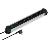 Vivanco 6-fach Steckdosenleiste VIVANCO 37660 EPLS 5_1ALU2M Überspannungsschutz,schaltbar Cene