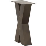  Noge za klub stolić X-oblik 2 kom Prirodni čelik 28 x (42-43) cm Čelik | shoptok.hr