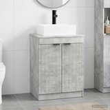  Set namještaja za kupaonicu Betonska siva Konstruirano drvo | shoptok.hr