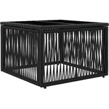  Vrtna sedežna garnitura 5 pcs Črna poli ratan, (5000271789) | Shoptok.si