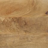  Kupaonsko ogledalo smeđe 50x70x3 cm Puno drvo Mango | shoptok.hr