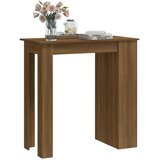  Barski stol sa stalkom smeđa boja hrasta 102x50x103,5 cm drveni | shoptok.hr