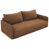 Makamii Oranžna raztegljiva/s prostorom za shranjevanje sedežna garnitura 216 cm Nanea – | Shoptok.si