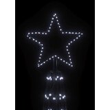 vidaXL Stožasto božićno drvce hladno bijelo 3000 LED žarulja 230x800cm | shoptok.hr