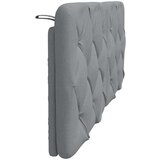 vidaXL Jastuk za uzglavlje svjetlosivi 140 cm od tkanine | shoptok.hr