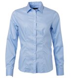  KOŠULJA ŽENSKA DUGI RUKAVI JAMES & NICHOLSON JN 681 120G SVIJETLOPLAVA M * DO ISTEKA ZALIHA | shoptok.hr