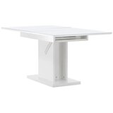 Venture Home Pluto rastezljivi pravokutni blagovaonski stol 120 &amp;times; 90 cm, bijeli Slike
