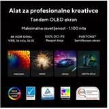 Asus ProArt P16 OLED H7607BA-SE141X (4K OLED Touch, NVIDIA RTX Spark N1X, 128GB, 1TB SSD, Win 11 Pro) | Eponuda.com