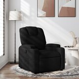  Naslonjač od tkanine crni | shoptok.hr