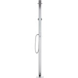  Vrtni tuš sa sivom bazom 220 cm aluminijski | shoptok.hr