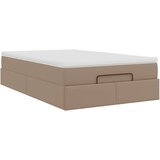  Okvir kreveta s madracem cappuccina 120x200cm umjetna koža | shoptok.hr