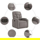  Električni naslanjač taupe blago, (20928822) | Shoptok.si