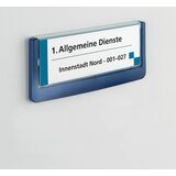 Durable Info ploščica Click 149x52,5mm modra (4860), (20372435) | Shoptok.si