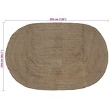  Tepisi za područja Siva 205 x 305 cm Juta | shoptok.hr