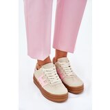 EVENTO Boto Womens Sneakers On Platform Beige Syliyana | shoptok.hr