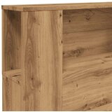  Uzglavlje s ormarićem boja hrasta 200x18 5x102 5 cm drveni | shoptok.hr