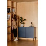 noo.ma Temno modra komoda z luknjo za kable 120x88x50 cm Suumo – | Shoptok.si