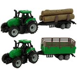 Lean_Toys Kmetija, hlev, živalska domačija, kmetija, dva traktorja | Shoptok.si