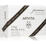 Apivita Natural Soap Jasmine čistilno trdo milo 125 g