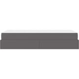  Okvir kreveta s madracem Ostalo 2 kom. Siva PVC 90 x 190 cm | Shoptok.si
