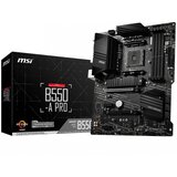 MSI Main Board Desktop B550-A PRO (AM4, 4xDDR4, 1xPCI-Ex16, 2xPCI-Ex1, USB3.2, 6xSATA III,2xM.2, DP, HDMI) ATX Retail | Eponuda.ba
