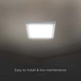  LED plafonsko svetlo LED/24W/230V 4000K 28,7x28,7 cm bela | Eponuda.com