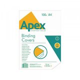  Karton za koričenje FELLOWES APEX 6501101 250gr. A4, tamno plava Cene