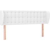 Maison Chic vzglavna omarica - nočna omarica - posteljna omarica z ušesi belo 147x23x78/88 cm umetno usnje, (21711745) Cene