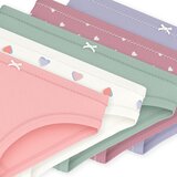 Petit Bateau Hlačke CULOTTES X 5 Večbarvna | Shoptok.si