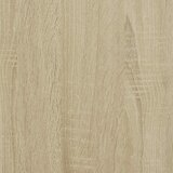 Polica za knjige sonoma hrast 80,5x35x139 cm izrađeno drvo | shoptok.hr